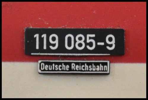 119 085-9  / Deutsche Reichsbahn - Hersteller: BRAWA