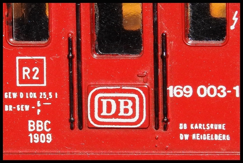 169 003-1 / Deutsche Bundesbahn - Hersteller: Lima